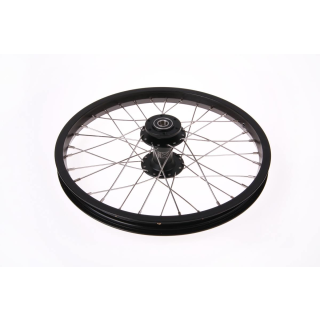 KMX front wheel 20" (ISO 406) left hand side black